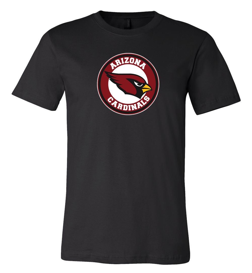 Arizona Cardinals Circle Logo Team Shirt 6 Sizes S-3Xl