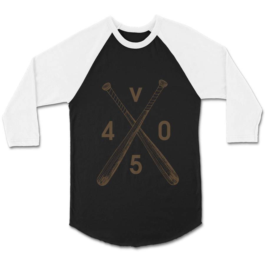 Distressed Graphic Farm Vintage CPY Unisex 3/4 Sleeve Baseball Tee T-Shirt