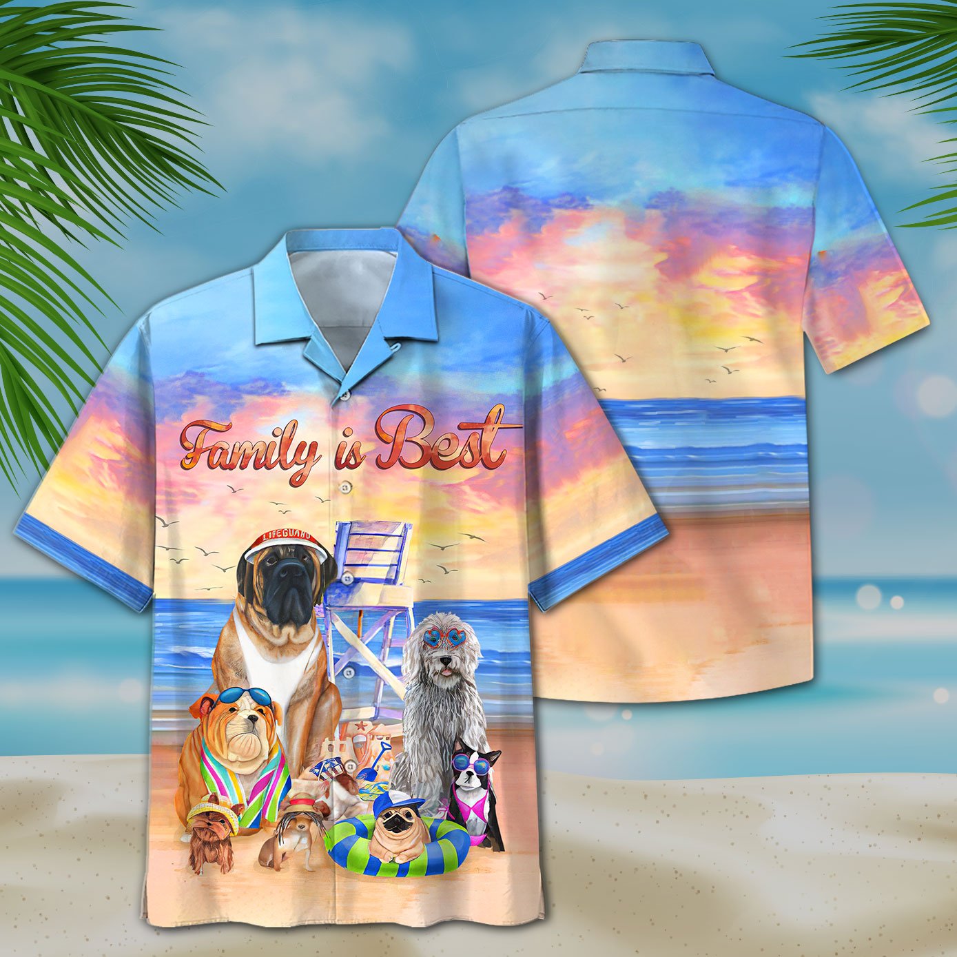 Famille Dog Familly Is Best Hawaii Shirt Ha106619