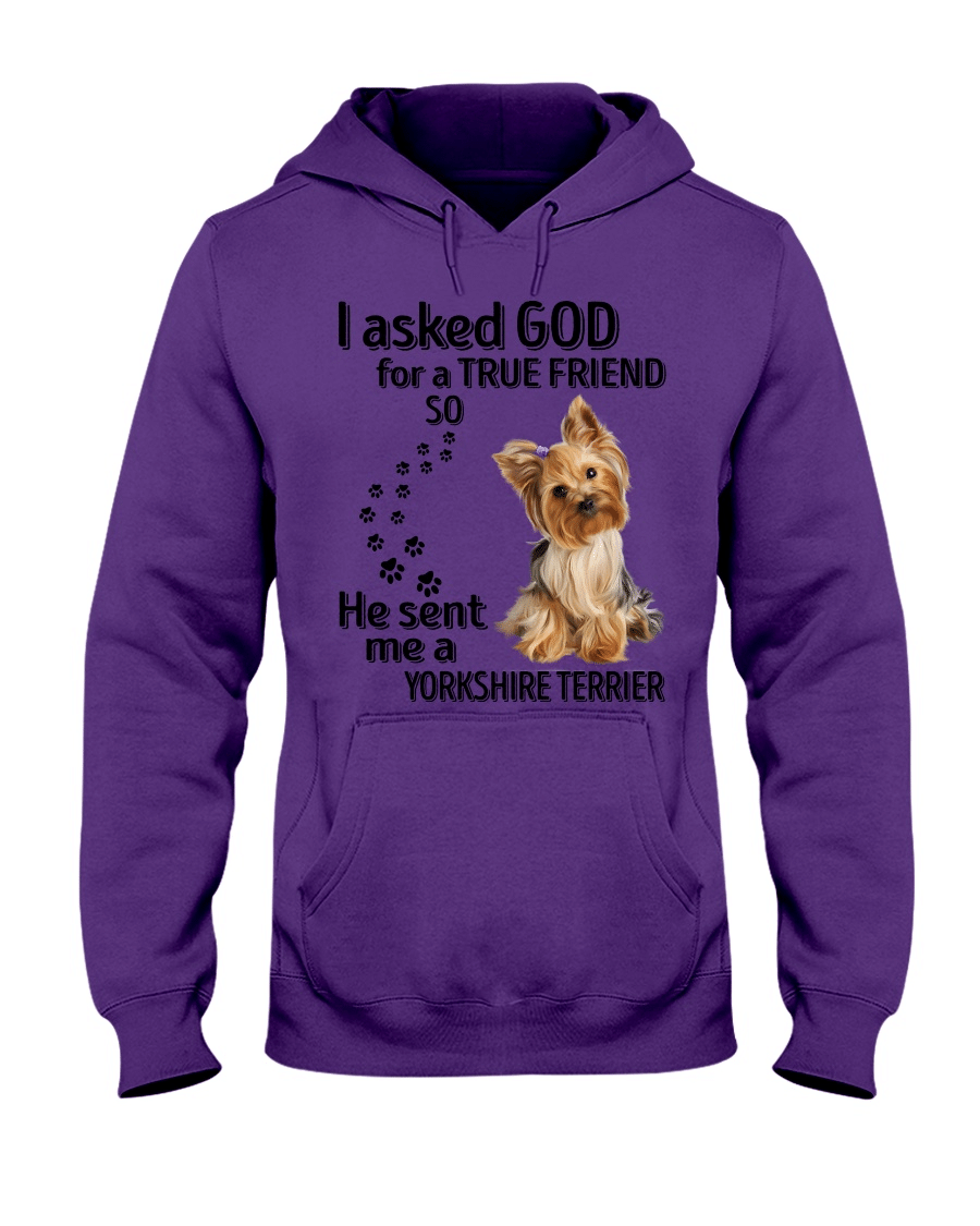 Yorkshire Terrier – True Friend Hoodie