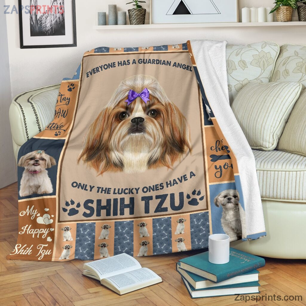 Life Is Better With A Shih Tzu Blanket – Cool Gift Ideas