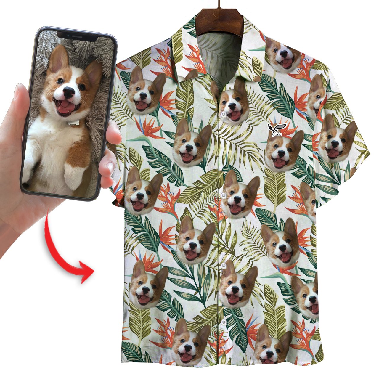 Personalized Hawaii Shirt With Your Photo Ha22329