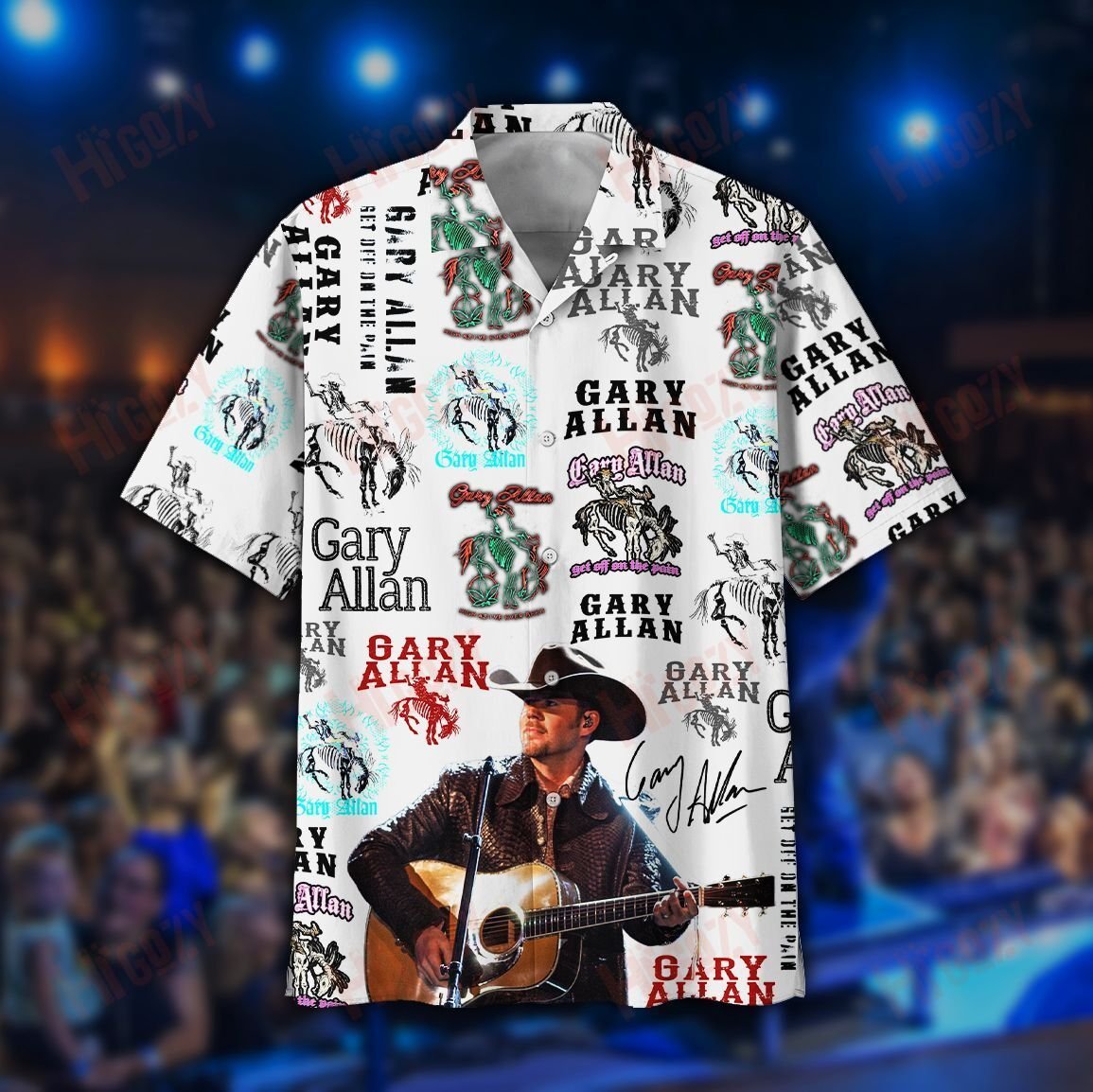 Gary Allan Hawaii Shirt Limited Edition Ha66118