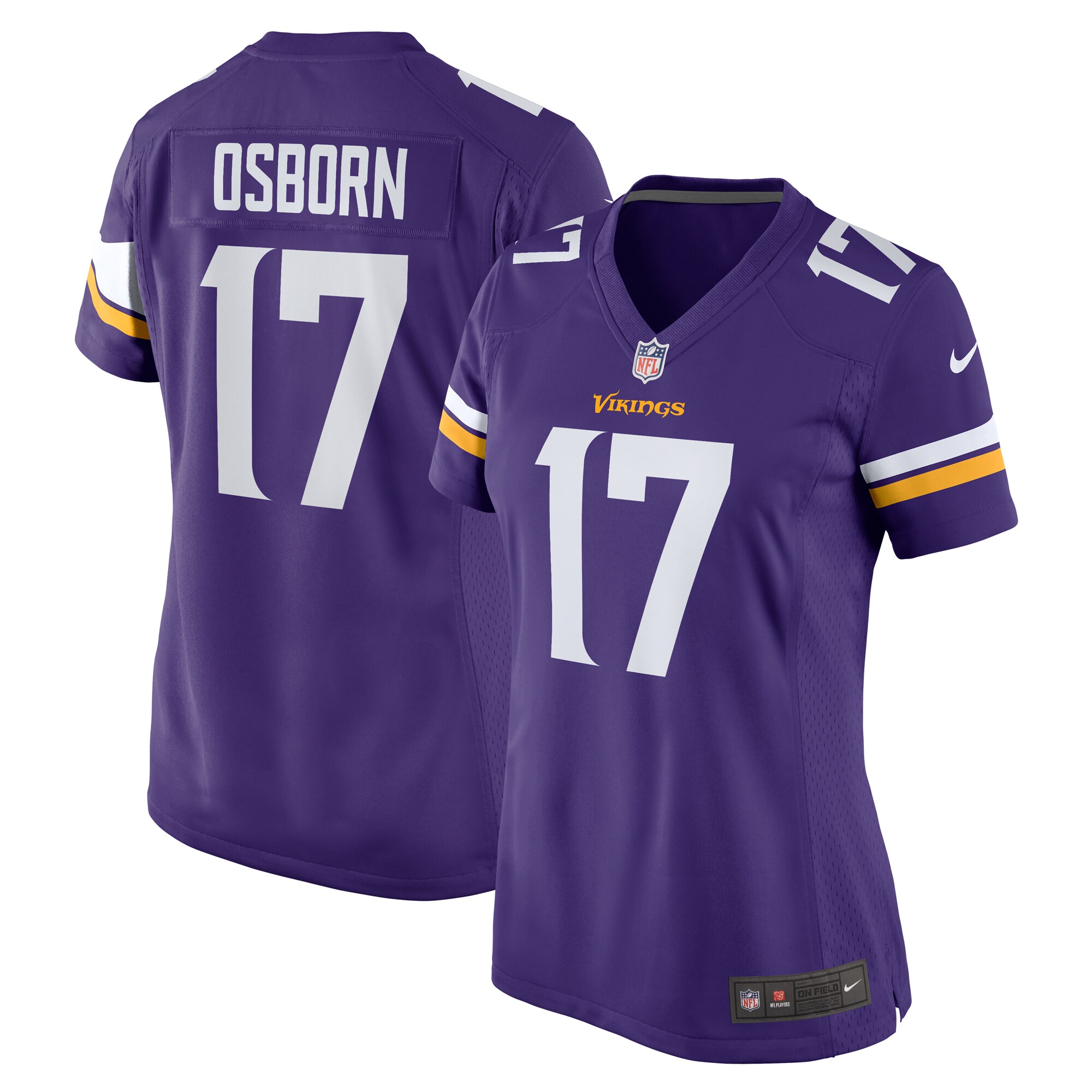 K.J. Osborn Minnesota Vikings Women's Game Jersey – Purple