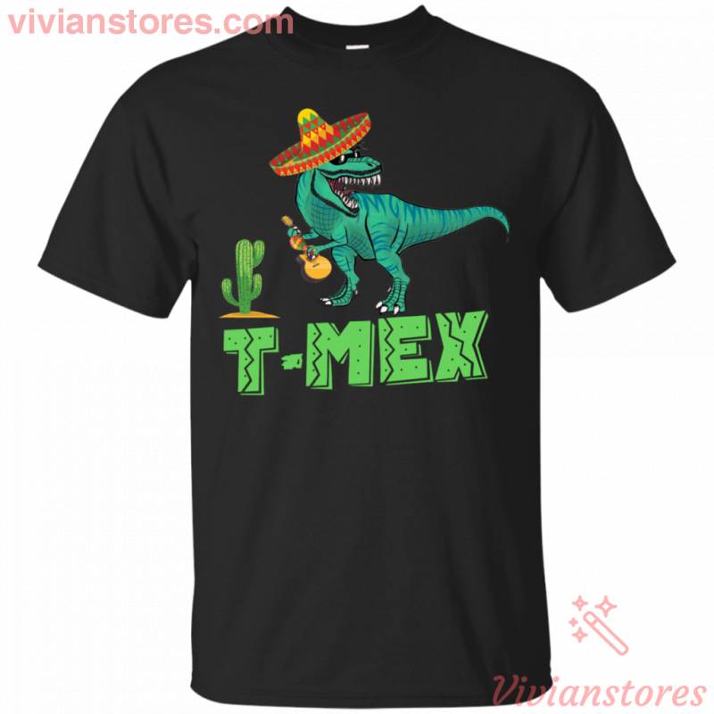 T-Mex T-Rex Mexican Dinosaur Hilarious T-Shirt