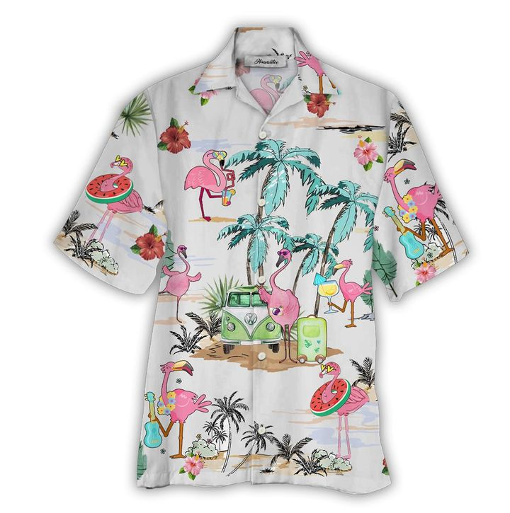 Flamingo Hawaii Shirt Ha87972