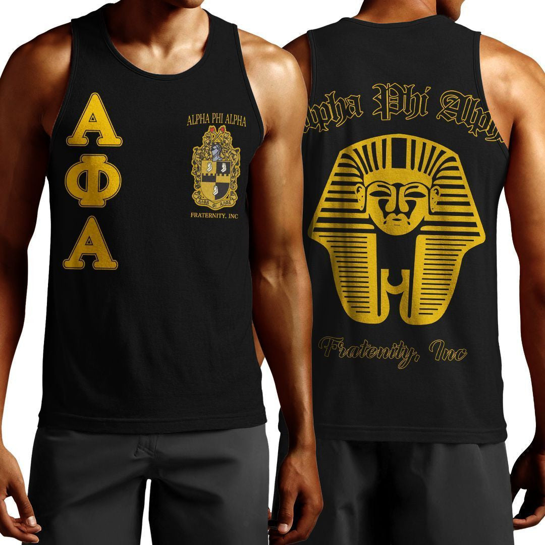 Wonderprint Tank Top  Giza Alpha Phi Alpha Tank Top