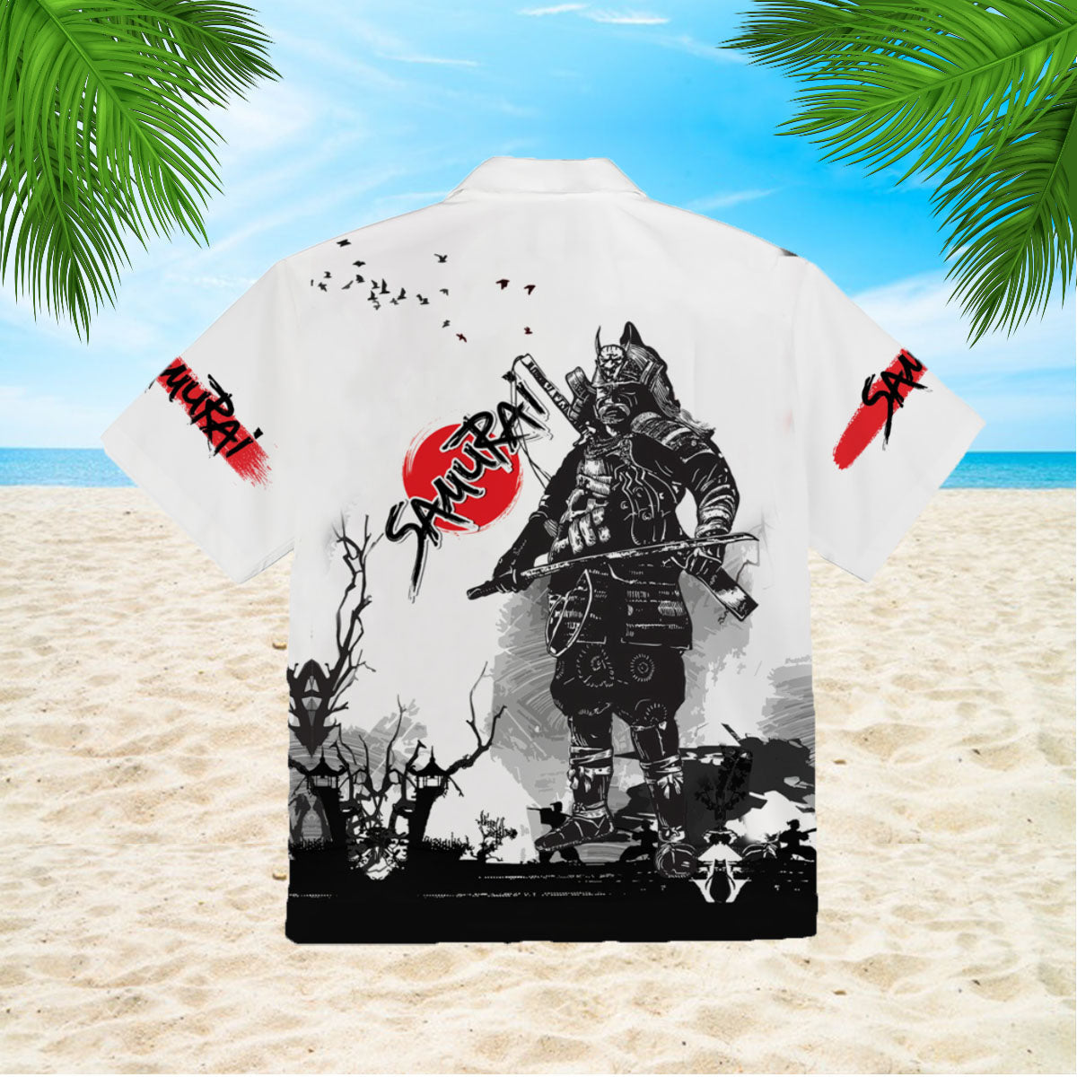 Samurai Art Hawaii Shirt For Men Women Ha90811