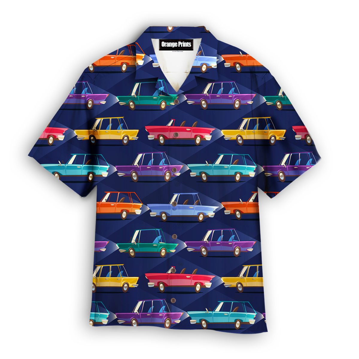 Cars Retro Style Aloha Hawaii Shirts For Men Women Ha17521