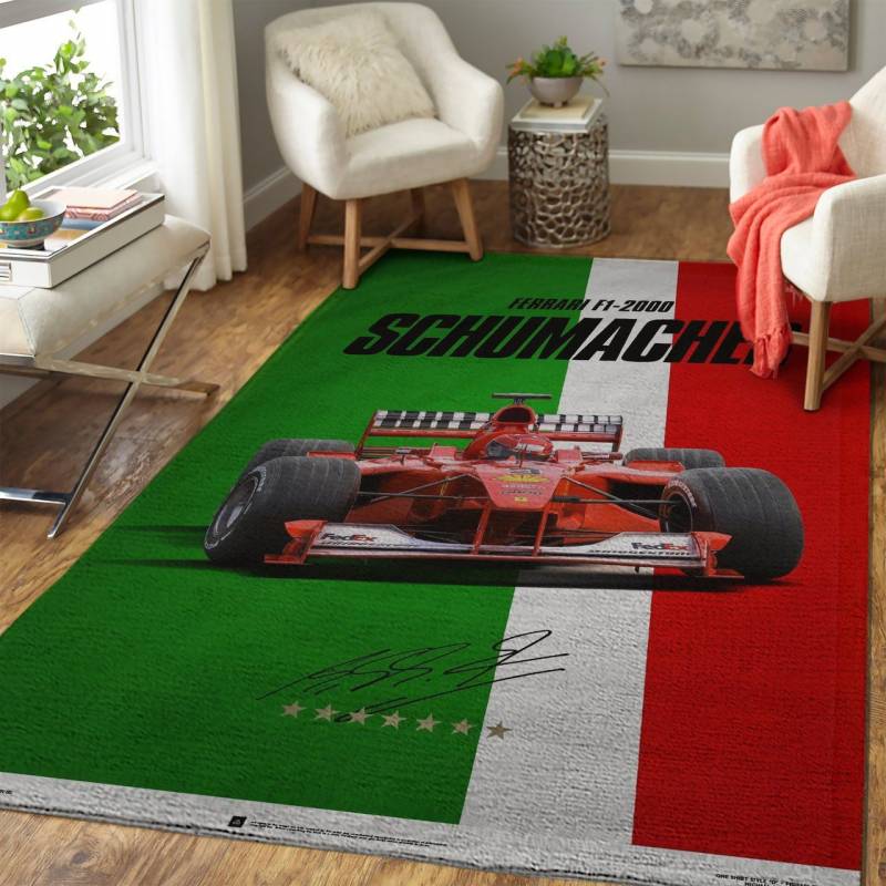 Ferrari F1 2000 Michael Schumacher Rug 2