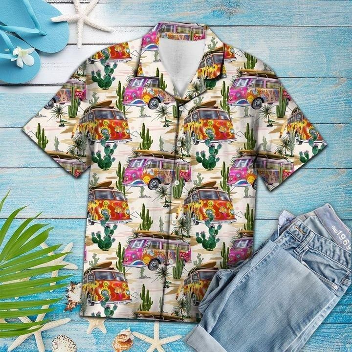 Cactus Hippie Hawaii Shirt Unisex Adult Ha58593