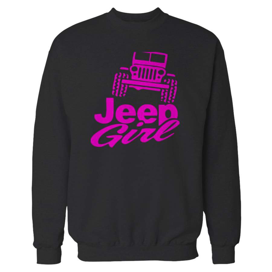 Jeep Girl Sweatshirt Lt11