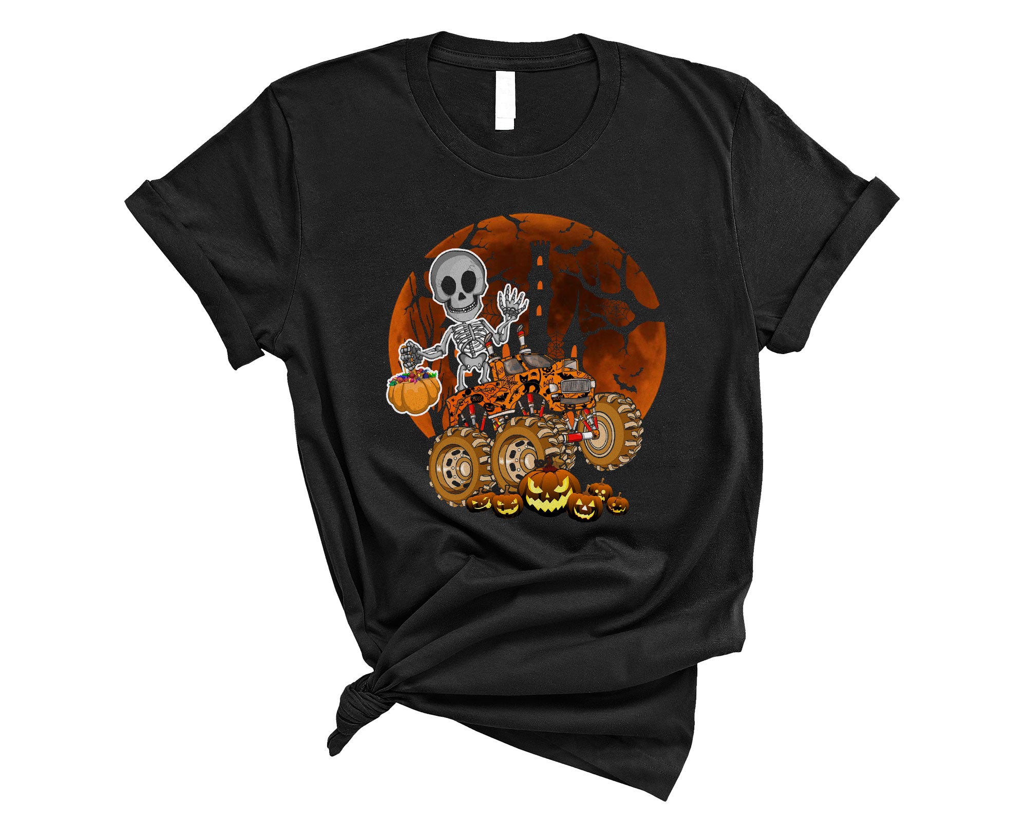 Halloween Skeleton Shirt Skeleton Mummy Funny Skeleton Holding Pumpkin ...