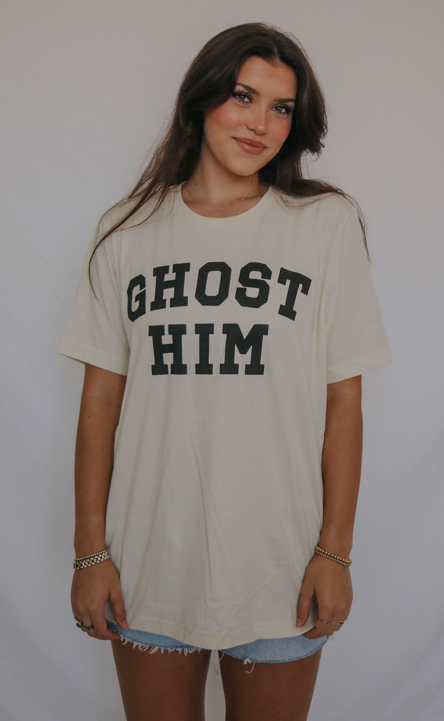 Friday + Saturday: Ghost Him T Shirt