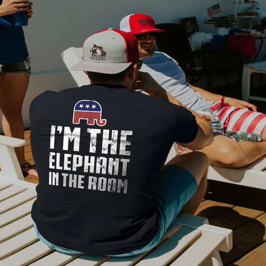 I’m The Elephant In The Room Republican T-Shirt MN06-040520