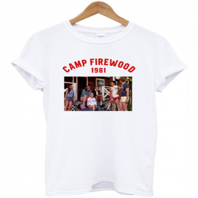 camp firewood 1981 t-shirt