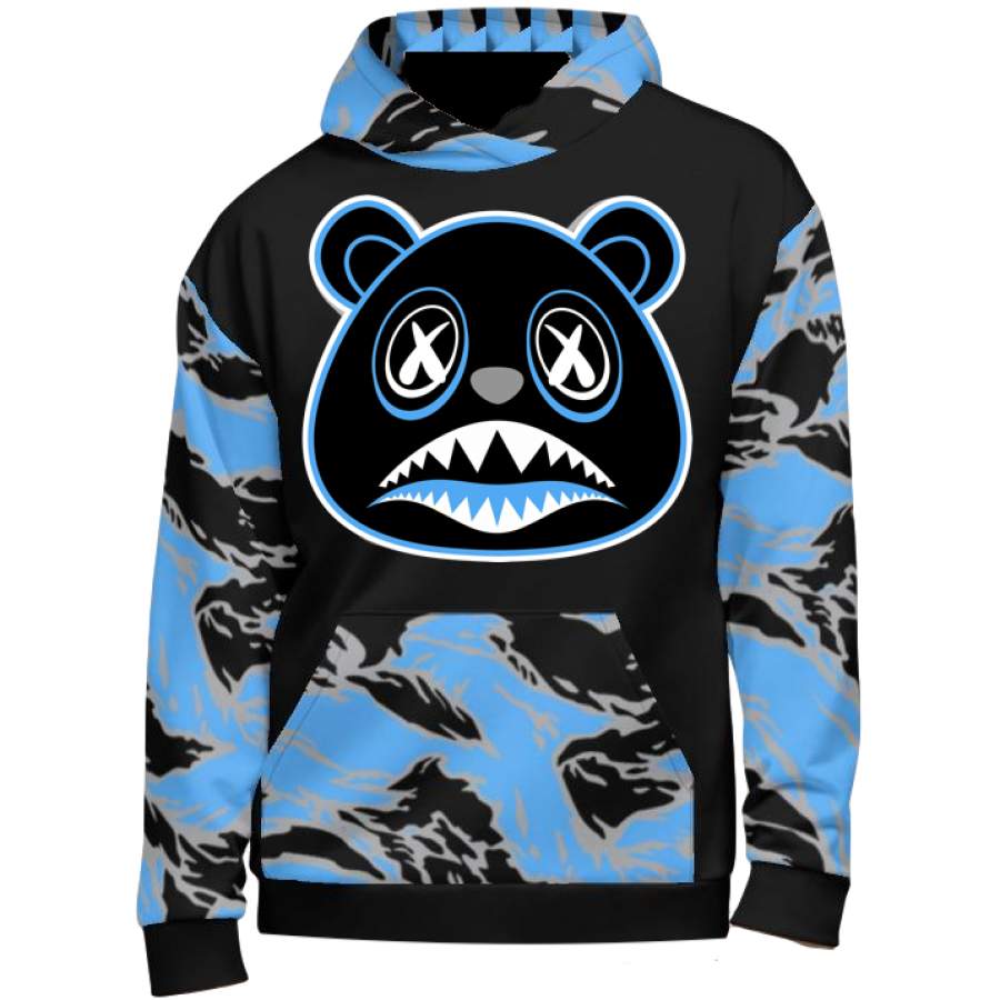 Carolina Tiger Dark UNC Baws Hoodie