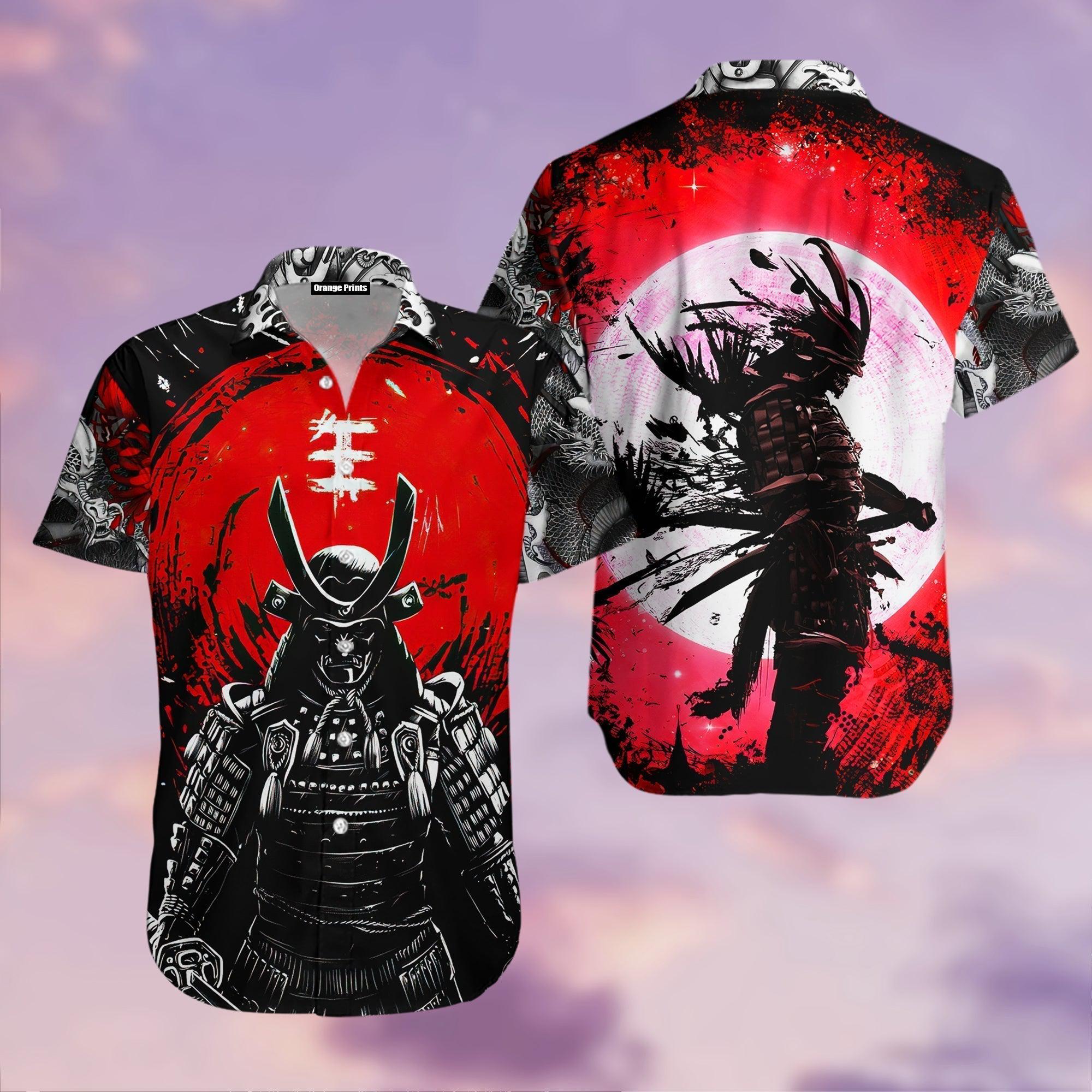 Samurai Hawaii Shirt For Men Women Ha45298