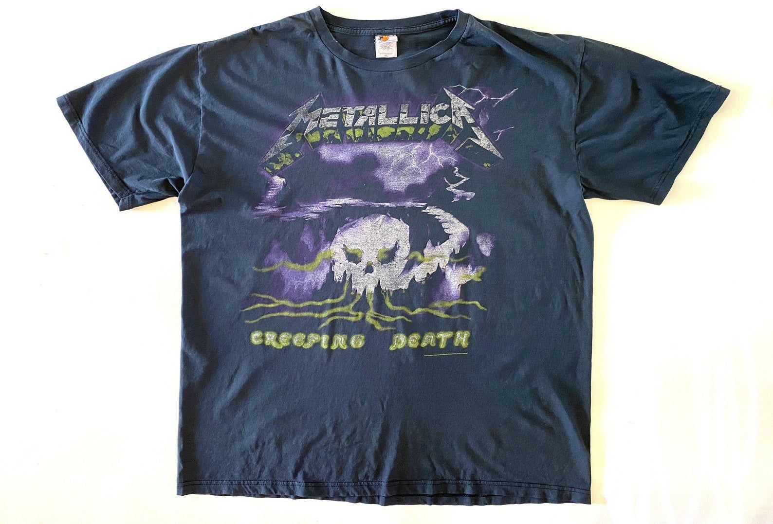 Metallica Vintage Look Shirt – Rock Band Merch