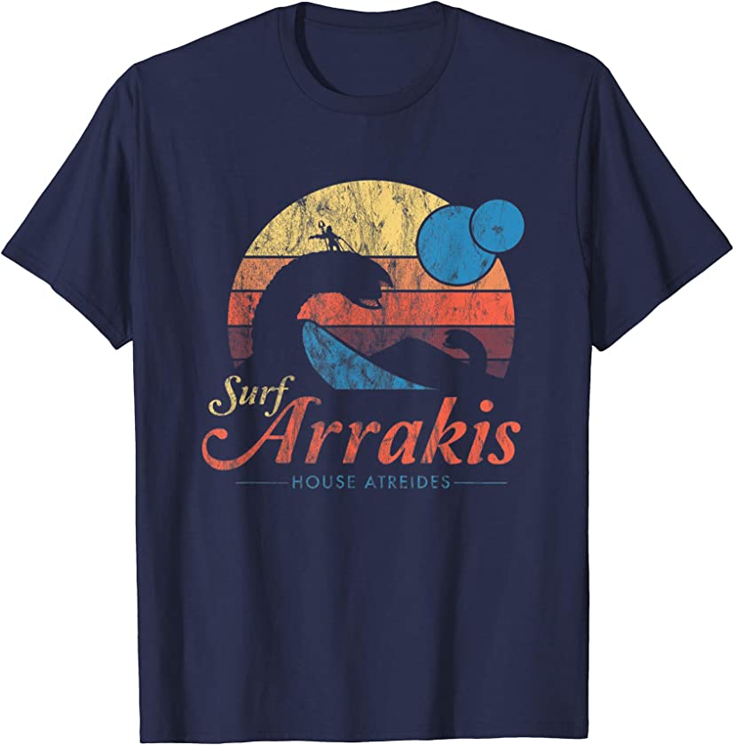 Arrakis – Vintage Distressed Surf – Dune – Sci Fi T-Shirt