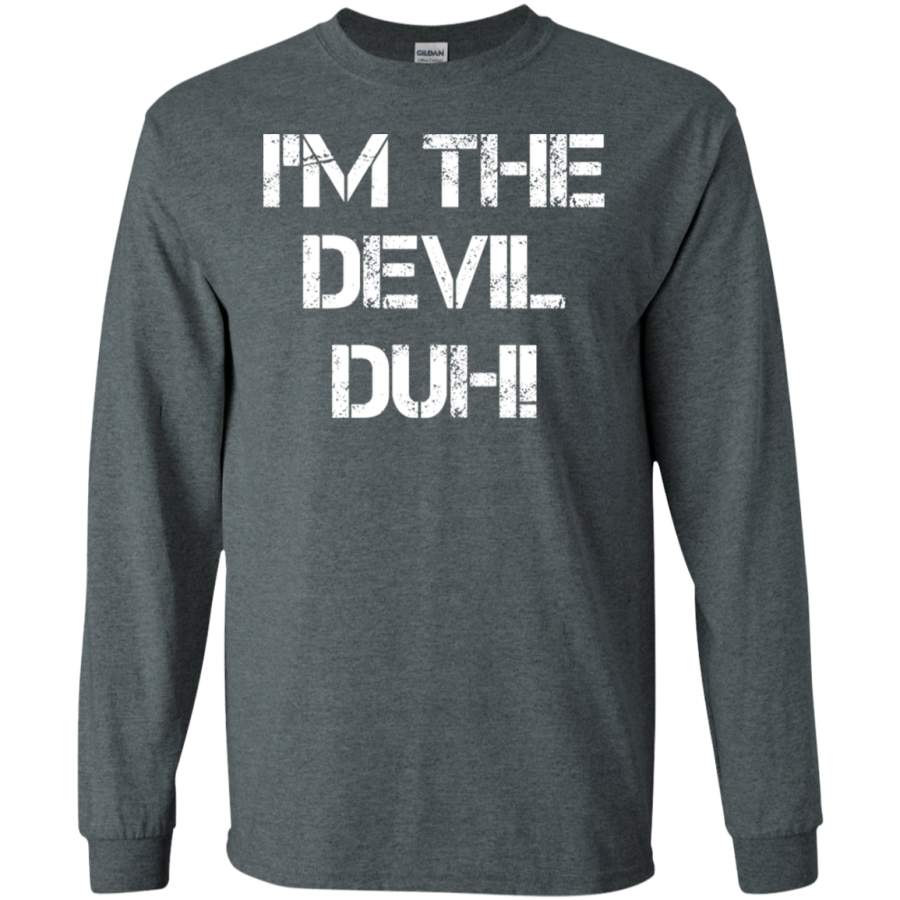 Easy Halloween Devil Costume LS shirt/Hoodie/Sweatshirt