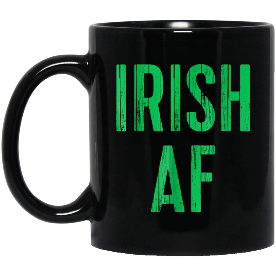 Irish AF Mug Vintage Saint Patrick Day Gift Mug