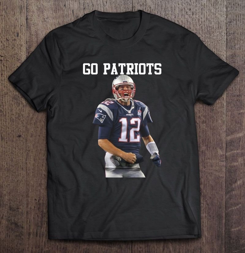 Go Patriots New England Patriots Gift Trending Design Shirt