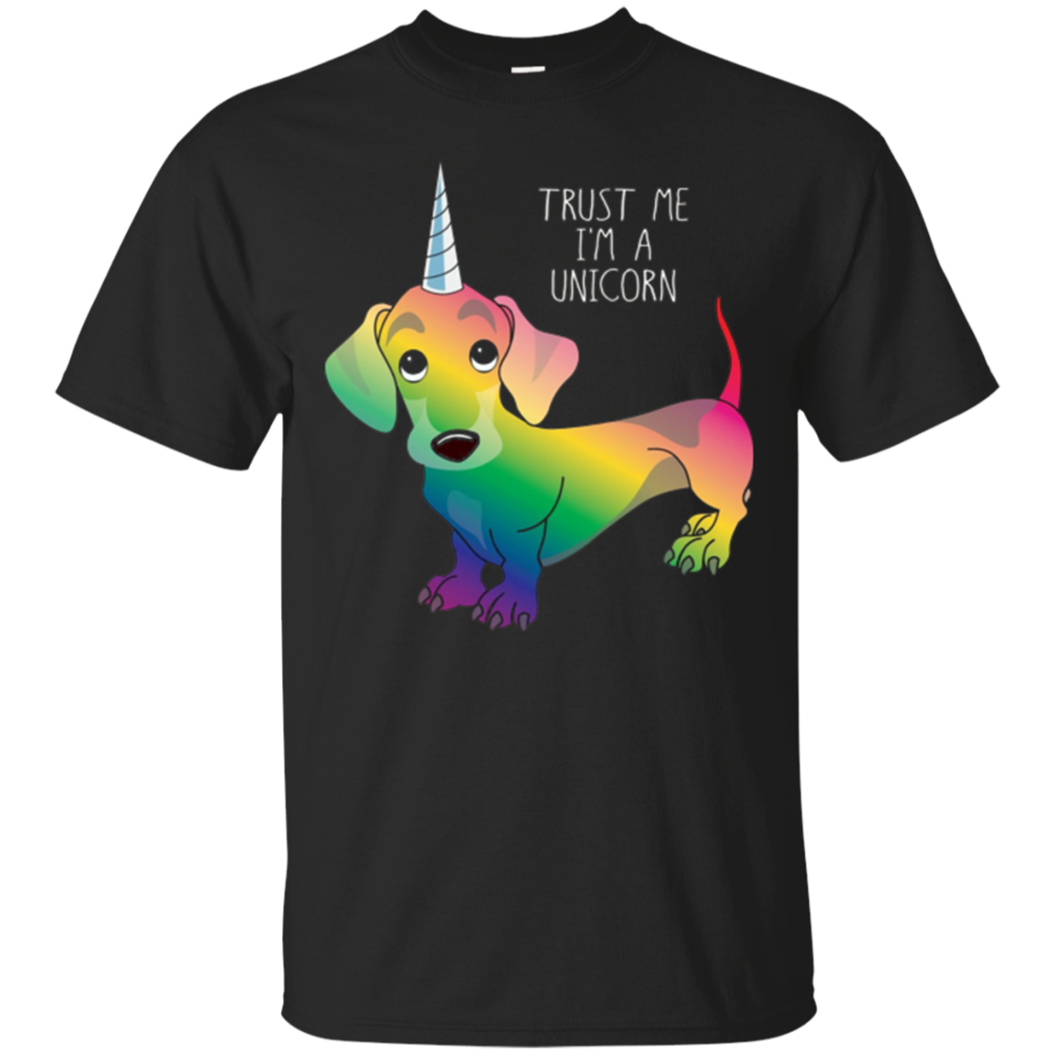 Weiner Dog Weinercorn – Funny Dachshund Unicorn T-Shirt