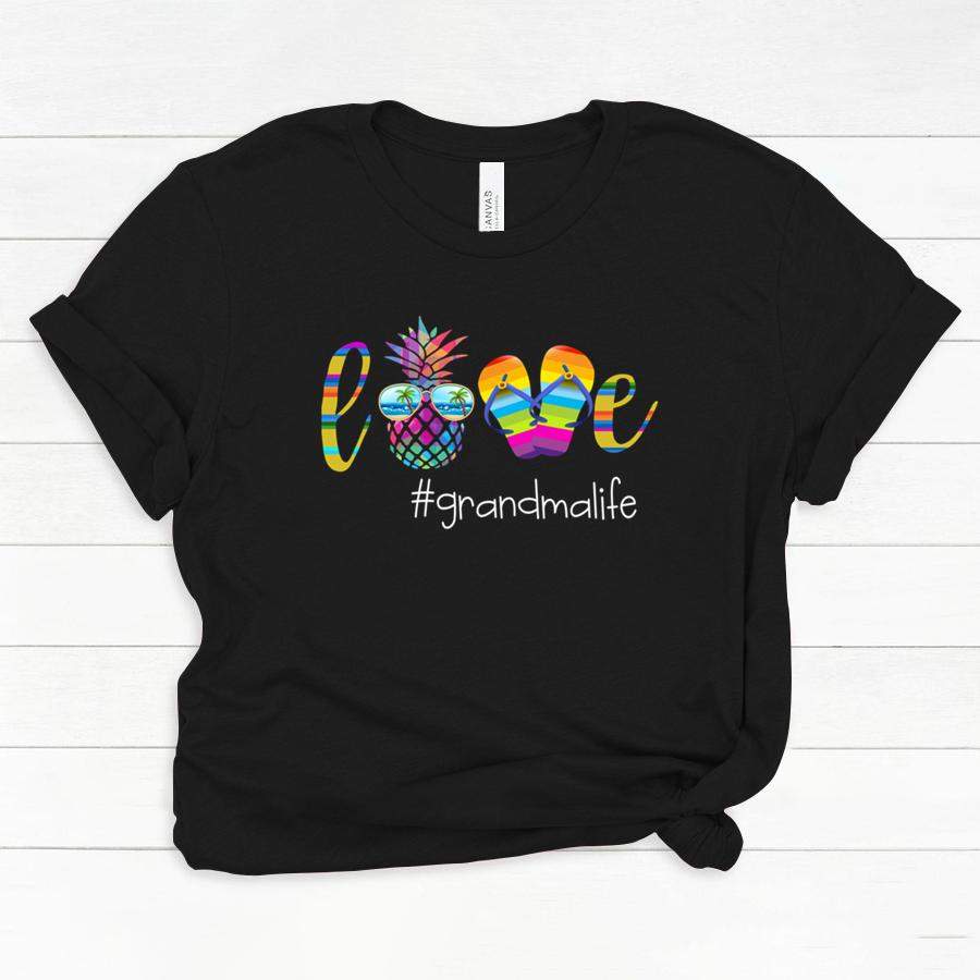 PERSONALIZED LOVE GRANDMA LIFE SUMMER SHIRT