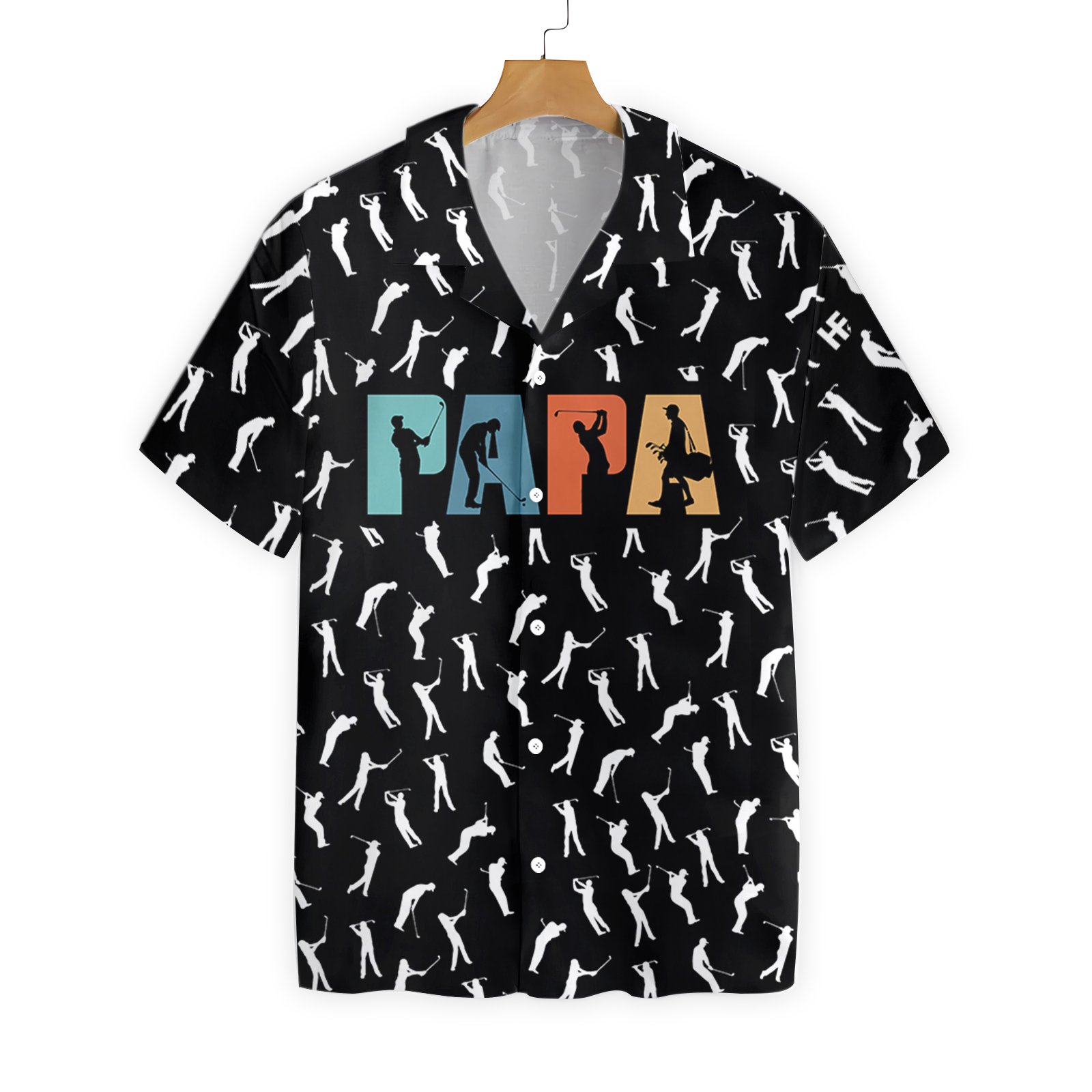 Golf Retro Golfing Papa 2012 Hawaii Shirt Ha50935