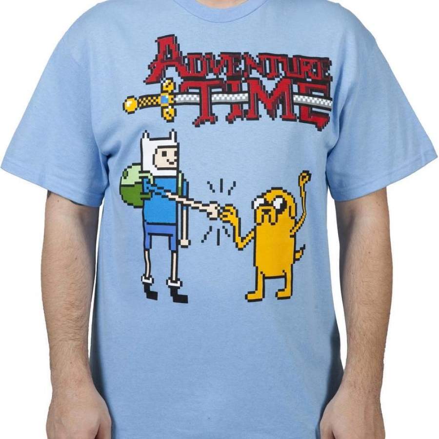 8 Bit Adventure Time Shirt - Love Art USA