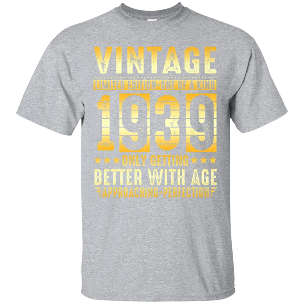 79 Years Old 1939 Vintage 79th Birthday T Shirt Decorations