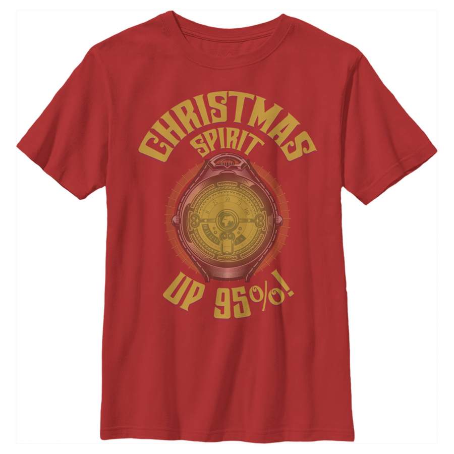 Christmas Chronicles 2 Boy’s Christmas Spirito-meter  T Shirt