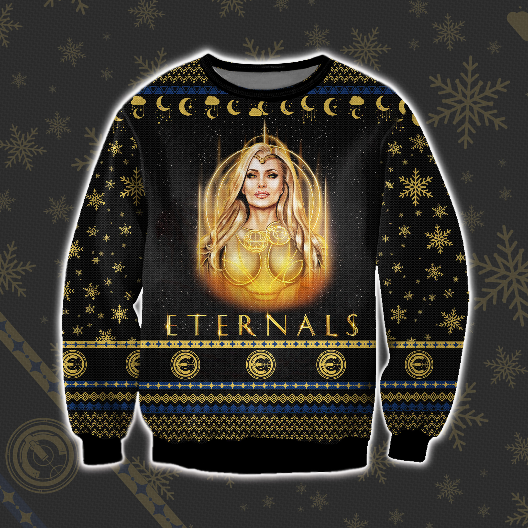 Thena Of Eternals Ugly Christmas Sweater