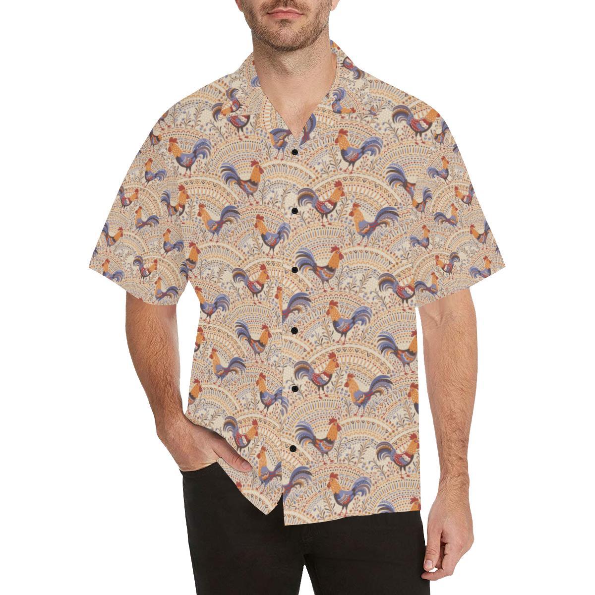 Chicken Boho Style Pattern Hawaii Lover Hawaii Shirt For Men Women Ha100064