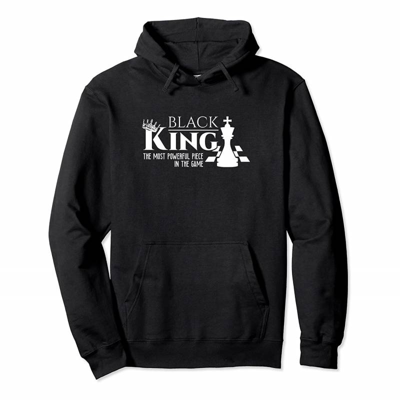 The Most Powerful Piece In The Game Black King Chess Gift Pullover Hoodie, T Shirt, Sweatshirt