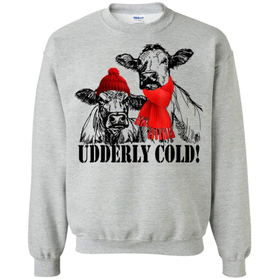 AGR Udderly cold – Cow shirt sweatshirt