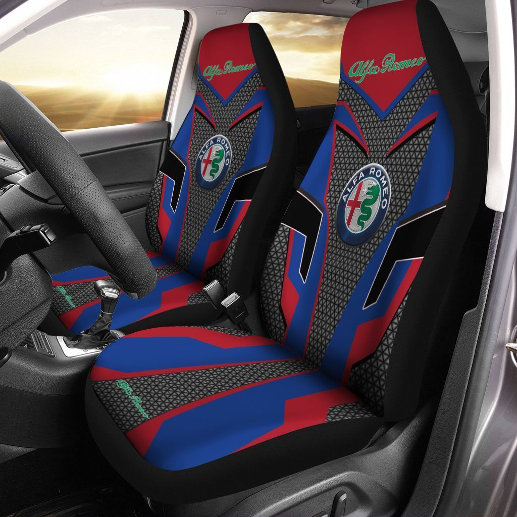 Alfa Romeo Car Seat Cover Ver 1 (Set Of 2)