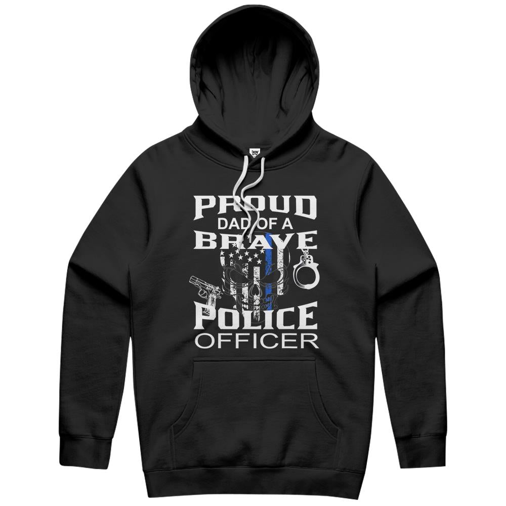 Proud Father Of Police Officer Hoodie