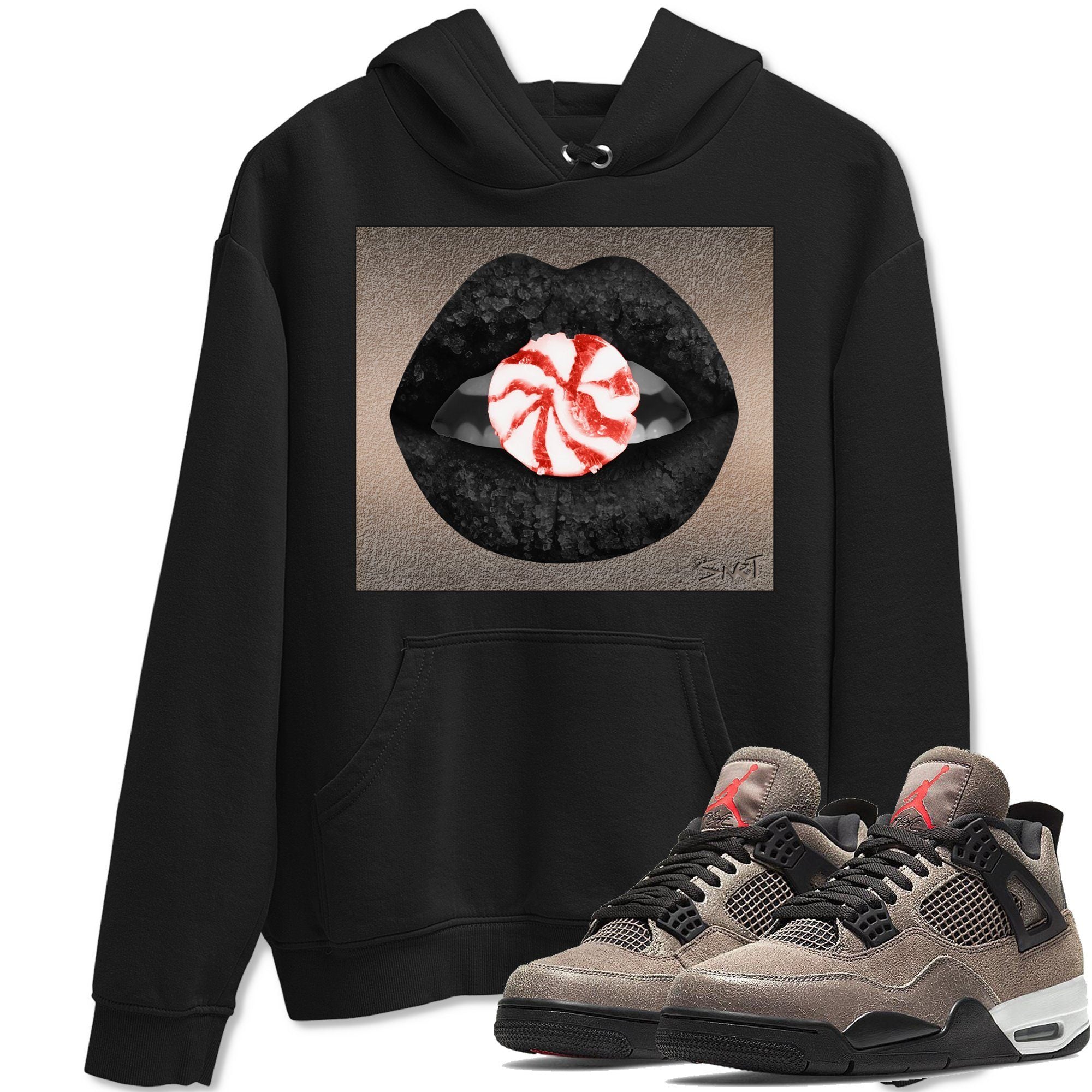 Lips Candy Hoodie – Air Jordan 4 Taupe Haze