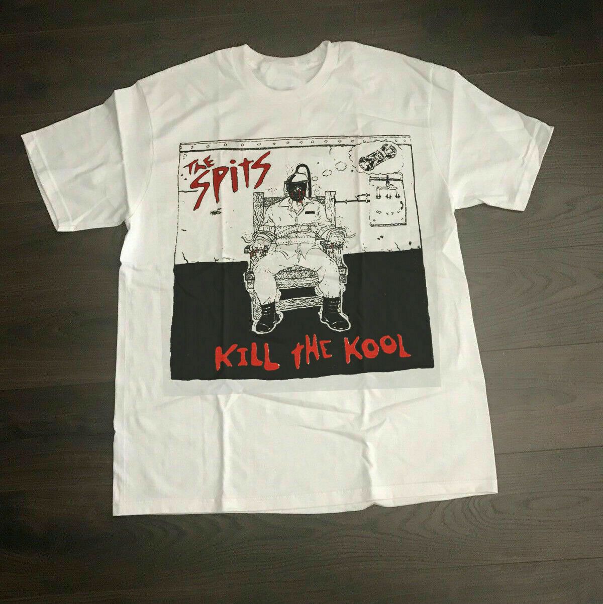 The Spits Kill The Kool Punk Concert Rare T-Shirt