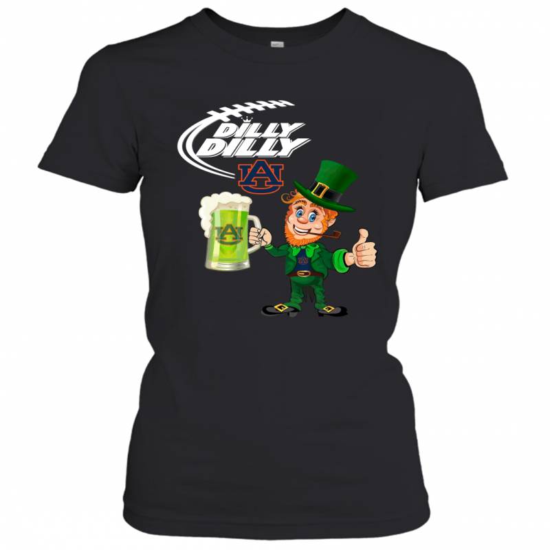 Auburn Tigers Dilly Dilly Saint Patrick Day Women’s T-Shirt