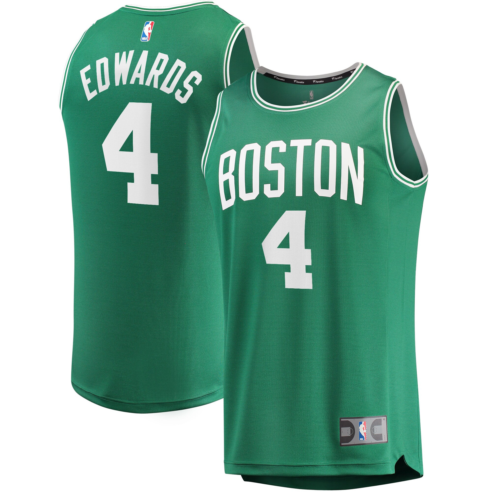 Carsen Edwards Boston Celtics Fanatics Branded Fast Break Replica Player Jersey – Icon Edition – Kelly Green NBA