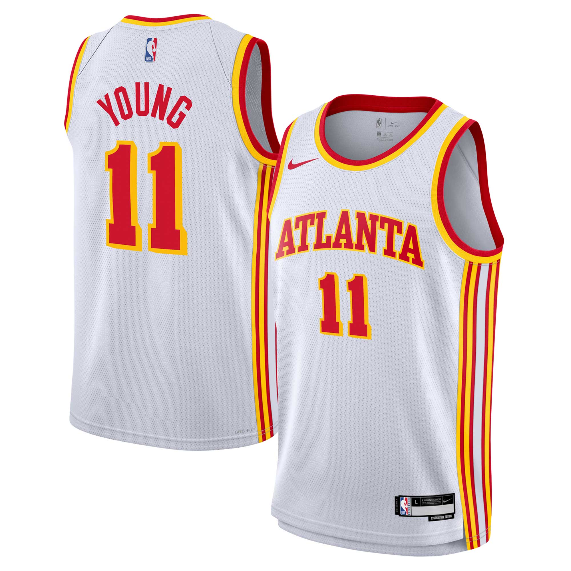 Trae Young Atlanta Hawks Youth Swingman Jersey – Association Edition – White