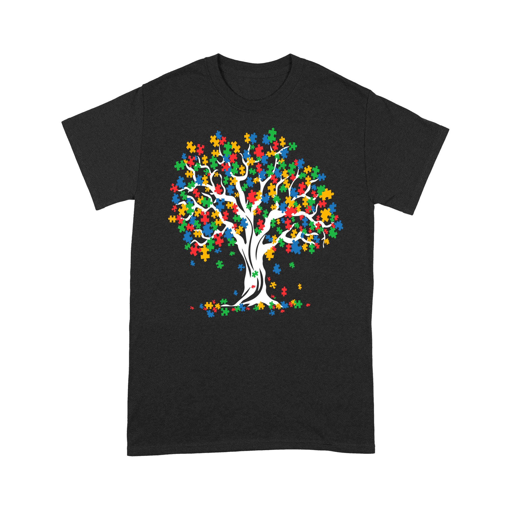 Tree Of Life Autism Awareness Month Funny Asd Supporter Gift Shirt – Standard T-shirt