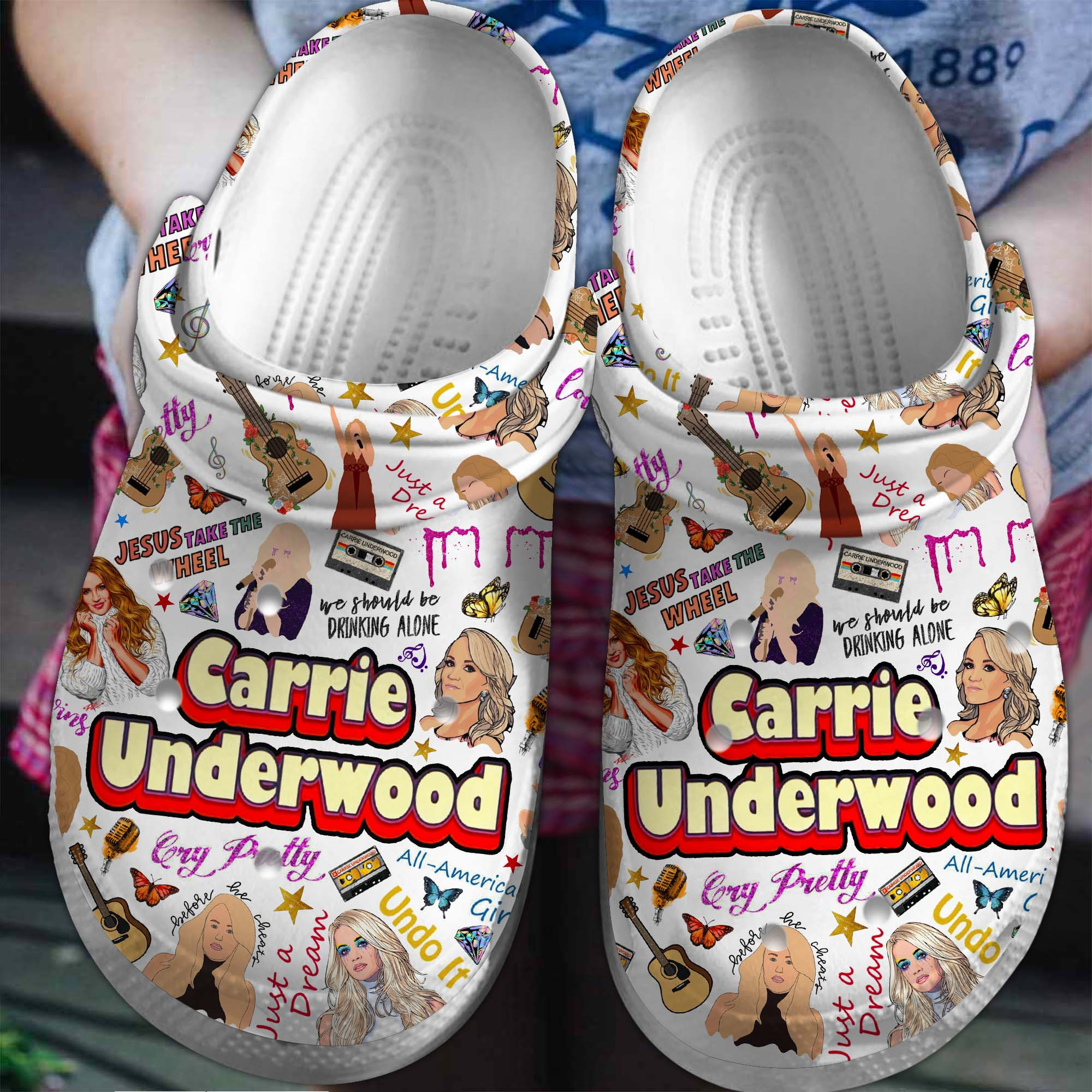 Carrie Underwood Crocss Clogs For Men Women And Kid Hwxda3Vl