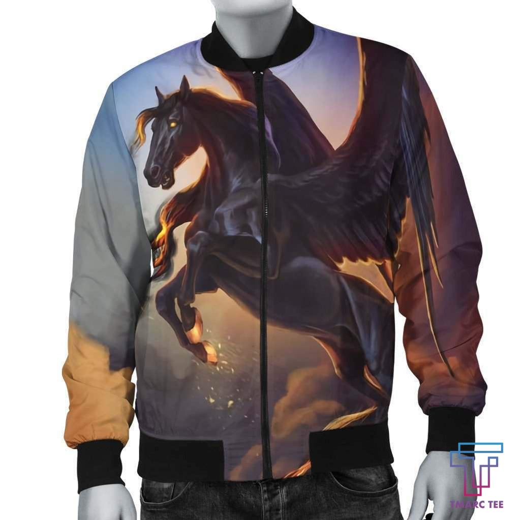 Tmarc Tee Dark Pegasus Horse For Men And Women Hac32