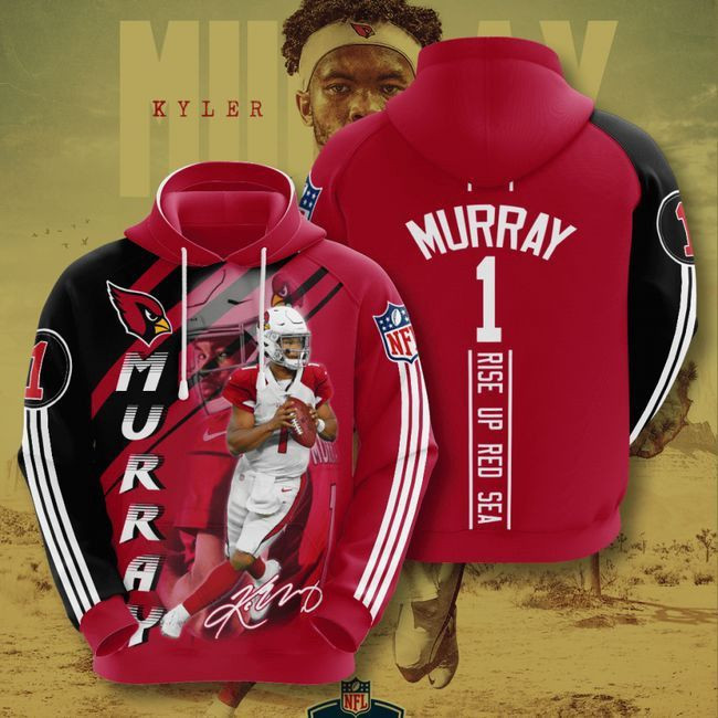 Arizona Cardinals 1 Kyler Murray 97 Unisex 3D Hoodie Gift For Fans