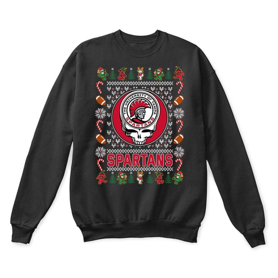 Tampa Spartans x Grateful Dead Christmas Ugly Sweater