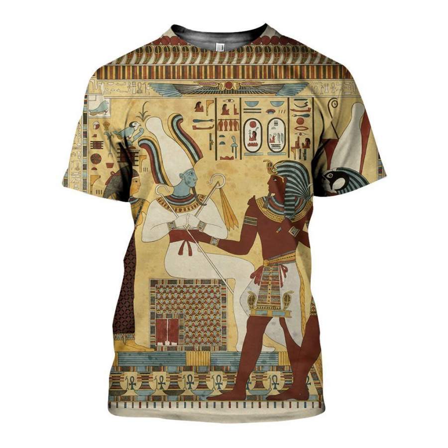 3D All Over Printed Egyptian Shirts and Shorts HP005